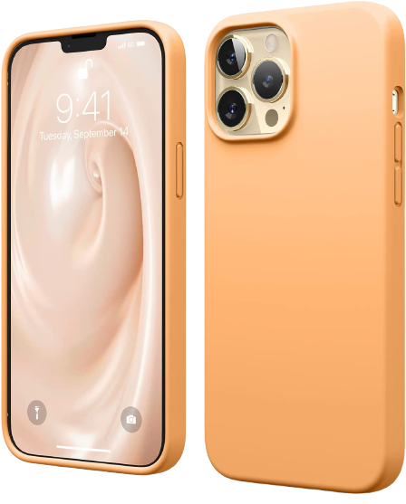 LT Silikon Hülle für iPhone 14, 14 Pro, 14 Pro Max, Ultra Dünne Leichte Weiche Stoßfest Schutzhülle Flexible TPU Matte Handyhülle Kratzfest Case Cover - 5 Farben