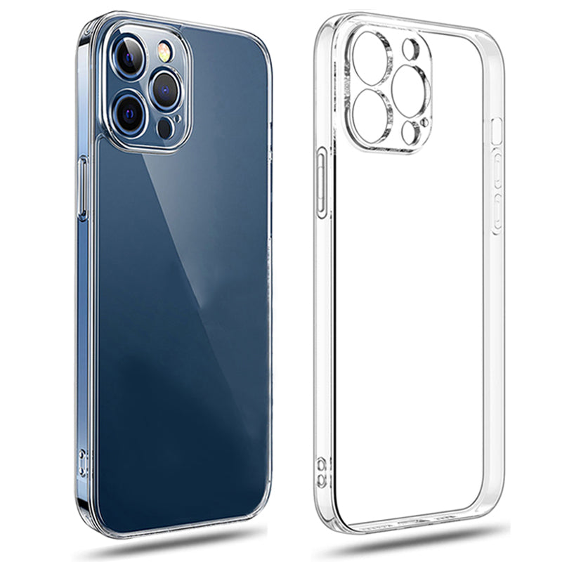 LT Handyhülle -Crystal Clear, Silikon hülle, vergilbungsbeständige dünne transparente TPU Handyhülle für Iphone 14, 14 Pro, 14 Pro Max, Extrem Dünn Kameraschutz Durchsichtig.